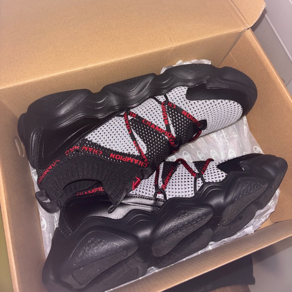 Champion Black and Gray Sneakers